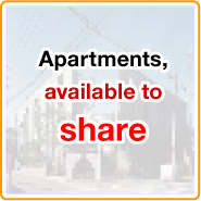 シェアルーム可のお部屋